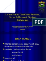 Penyakit Lain Pada Kulit I (Lichen Planus, Granuloma Annulare - Lichen Sclerosus (Dr. Muhlis, SP - KK)