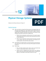 Physical Storage Systems: Practice Exercises