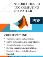 Introduction to Matlab lecture
