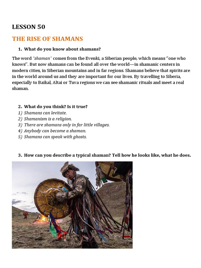 Understanding Shamanism and Its Practices | PDF | Siberia | Shamanism