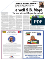CONDOLENCE SUPPLEMENT: High Profile Deaths Rise As Covid-19 Surges in Zimbabwe