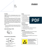 Data Sheet: Low Noise Pseudomorphic HEMT in A Surface Mount Plastic Package