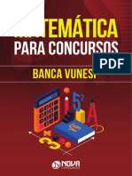 Ebook Matematica para Concursos - Vunesp