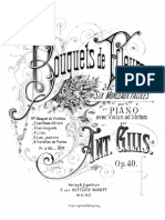 Ant Gilis - Muguets Op 40 - No3 - Piano