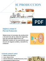 Unidad IV PLAN DE PRODUCCION2