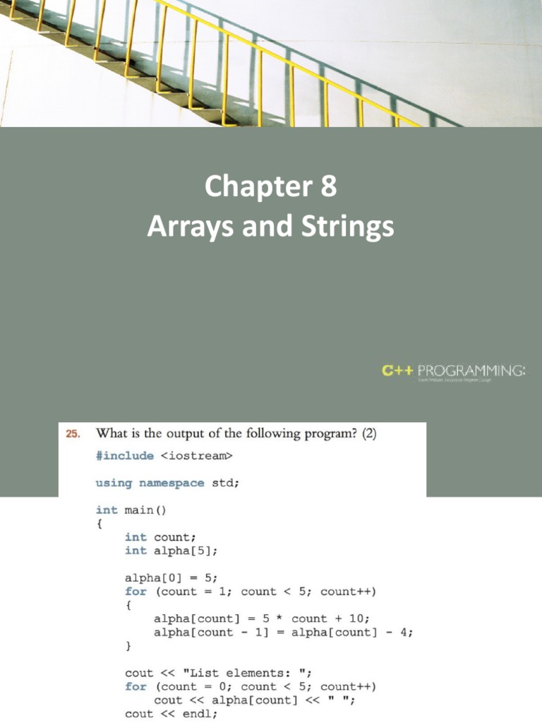C++ Arrays and Functions Explained | PDF