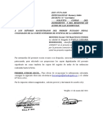 Modelo de Solicitud Copia Del Exp. 07273-2018