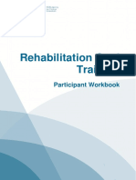 Rehab Goal Training Workbook