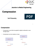 Compression: DMET501 - Introduction To Media Engineering