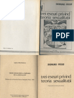 Freud Sigmund - Trei Eseuri Privind Teoria Sexualitatii