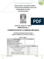 Practica 7 Conservacion de La Energia Mecanica