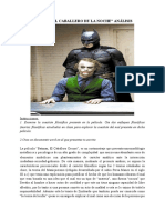 Juan Esteban Lemos Alcalde - Batman El Caballero de La Noche (Análisis Filosófico de Un Estímulo No Filosófico) - Preparación Prueba Interna