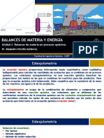 Balances de Materia en Procesos Químicos