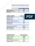 Ejercicios de Van, Tir, Pri y R BC