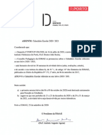 Despacho ESMAE-PR-21-2020 - Calendário Escolar 2020-2021