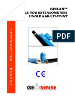 Borehole Rod Extensometers Single & Multi-Point: Geo-Xb™