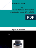 Space Mouse: by CH V S Chaitanya-07911a0418 Chandra Obul Reddy - 07911a0420