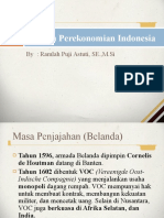 Sejarah Perekonomian Indonesia