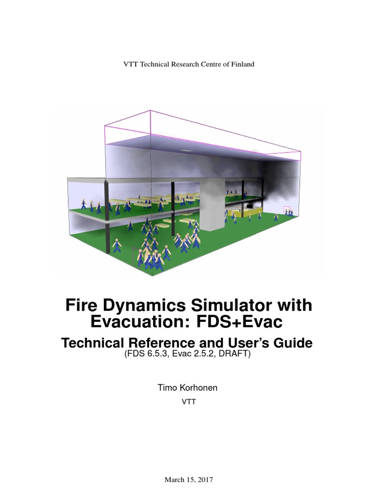 FDS+Evac User Guide and Reference | PDF | Simulation | Algorithms