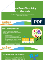 Gummy Bear Chemistry Shows Cell Membrane Osmosis