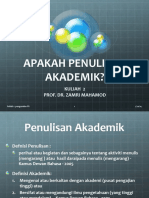 Kuliah 2 - Apakah Penulisan Akademik - Sept-20190916030905