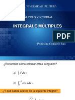 Cálculo vectorial y integrales múltiples