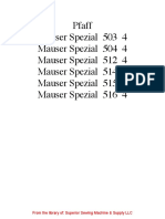 Mauser Spezial 500 Series