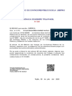 Colegio de Contadores Públicos de La Libertad: Constancia de Miembro Titular Hábil