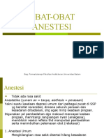 Obat Obat Anastesi