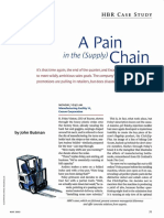 Study Case a Pain in the Supply Chain