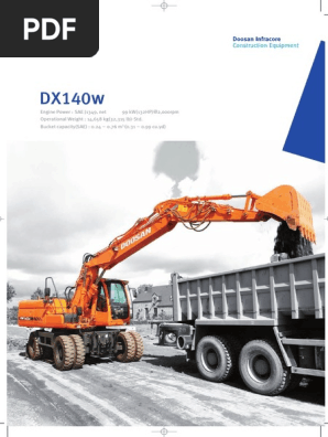 DX140W | PDF | Pump | Engines
