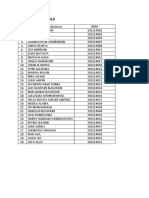 Kelas A Stambuk 2019