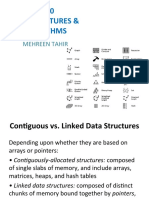 CS-250 Data Structures & Algorithms: Mehreen Tahir