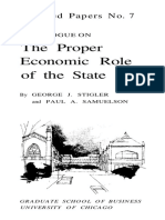 A Dialogue On The Proper Economic Role of The State