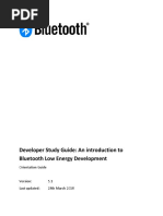 Bluetooth LE Developer Study Guide - 1. START HERE - Orientation Guide V5.1