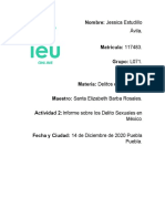 Informe Sobre Los Delito Sexuales en México