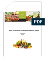 407253564 Project Food and Beverage Industry Sectoral Analysis PDF