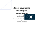 Present Education Scenario Is Greatly Influenced and Highly Driven by Technology