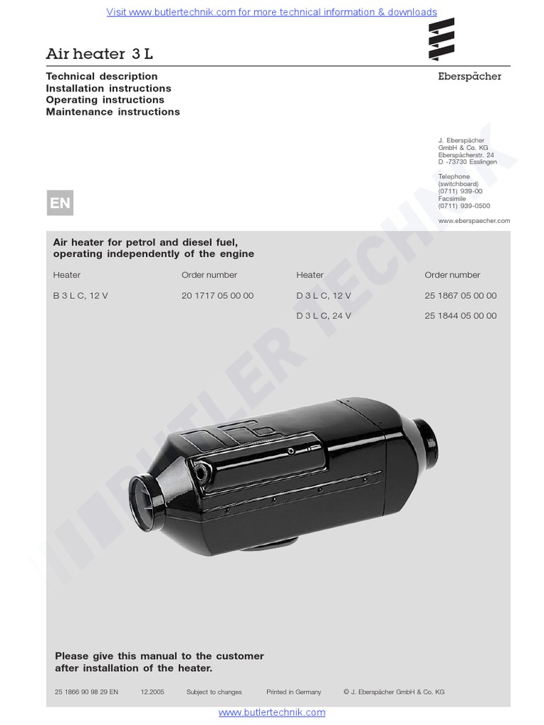 Espar Diesel Heater Codes edu.svet.gob.gt