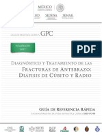GRR DIAGNOSTICO Y TRATAMIENTO DE LAS FRACTURAS DE ANTEBRAZO- DIAFISIS DE CUBITO Y RADIO