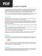 Project Proposal Background Guide | PDF | Goal | Project Management