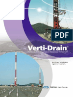 Prefabricated Vertical Drain For Soft Ground Improvement: Verti-Drain Is DAEHAN's Registered Trademark