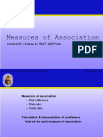 Measures of Association