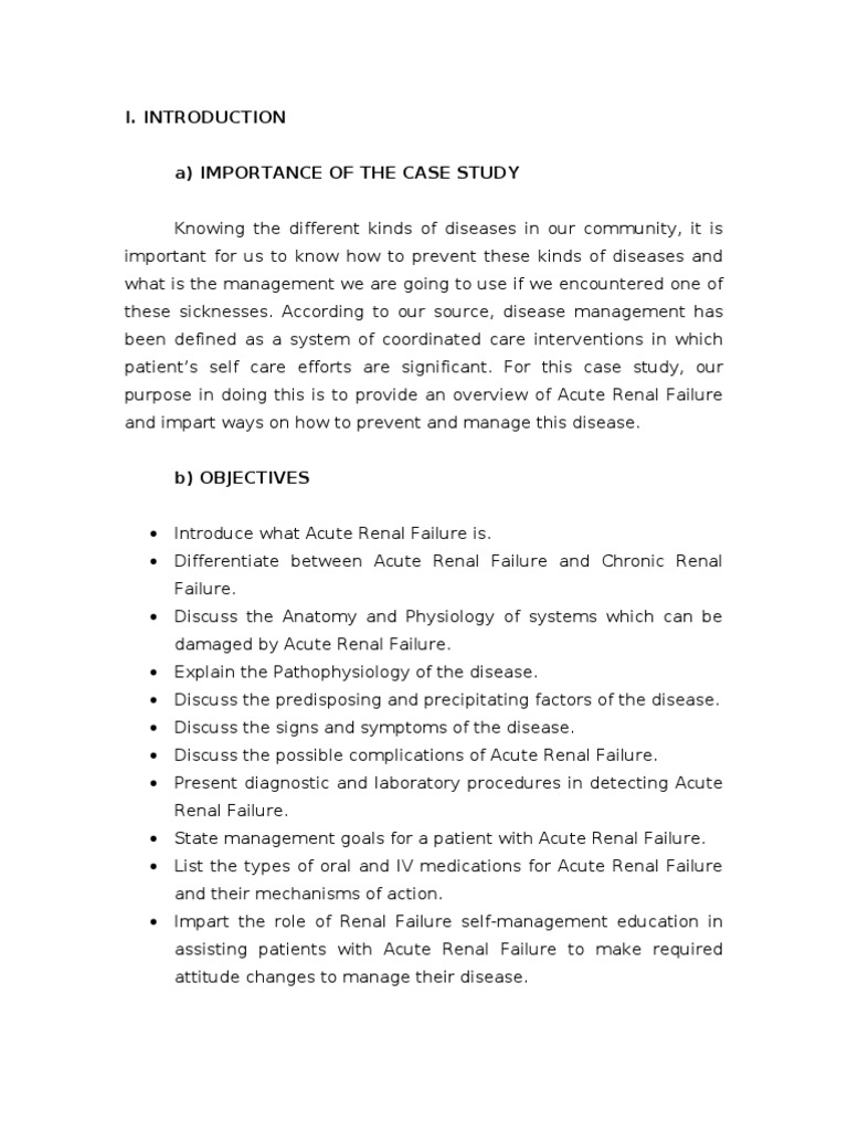 Acute Renal Failure | PDF | Urinary System | Kidney
