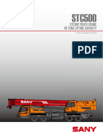 Sany truck-crane-stc500