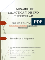 1 DIDACTICA Y DISEÑO CURRICULAR 1a. SESIÓN