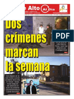 Diario Puente Alto Al Día de Puente Alto, Chile 15-06-2011 Dos Crímenes Marcan La Semana.