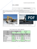 385C Cat Vs ZX850H Hitachi