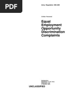 Download Army Regulation 690600 Civilian Personnel Equal Employment Opportunity Discrimination Complaints by cgreport SN49201810 doc pdf