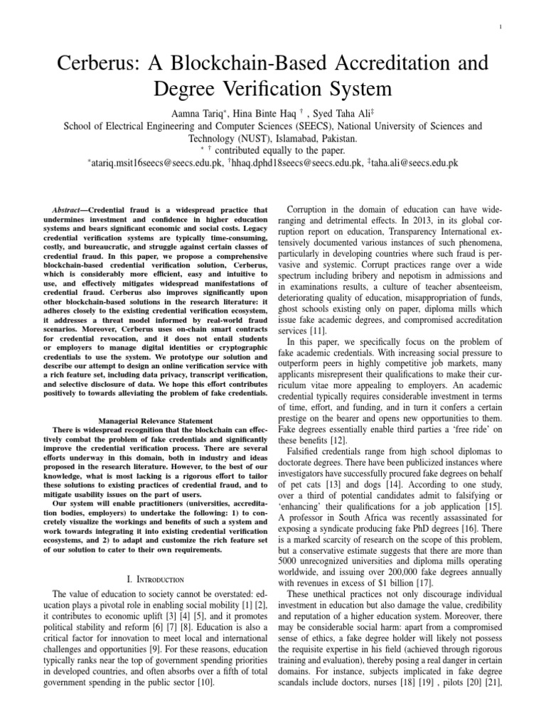 Cerberus | PDF | Authentication | Credential